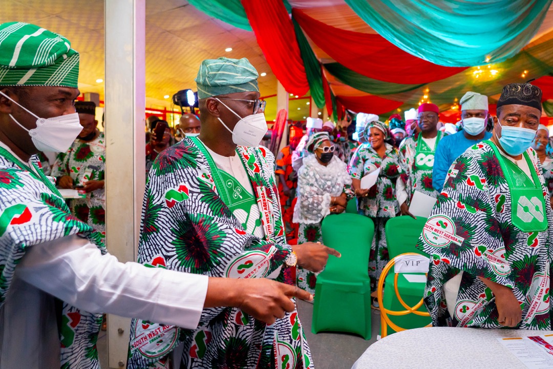 SANWO-OLU FLAGS OFF SWAGA ‘23 IN LAGOS, DRUMS SUPPORT FOR PRO-TINUBU MOVEMENT